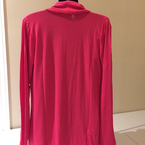 Yest Yessica Ladies Short Cardigan Sweater Cerise Pink 80474B Various Sizes - Picture 2 of 16